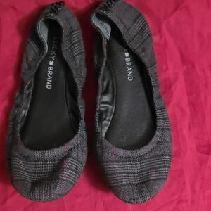 Lucky Brand Women's Plaid Flats